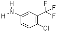 5-amino-2-chlorobenzotrifluoride C7H5ClF3N (cas 320-51-4) Molecular Structure