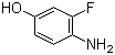4-Amino-3-fluorophenol C6H6FNO (cas 399-95-1) Molecular Structure