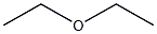 Ether C4H10O (cas 60-29-7) Molecular Structure
