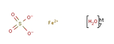 iron(ii) sulfate heptahydrate formula