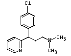 氯苯那敏(氯苯吡胺,扑尔敏)(chlorphenamine)-数据