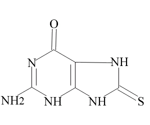 2-氨基-6-羟基-8-巯基嘌呤