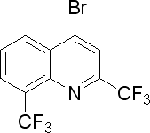 4-溴-2,8-二(三氟甲基)喹啉