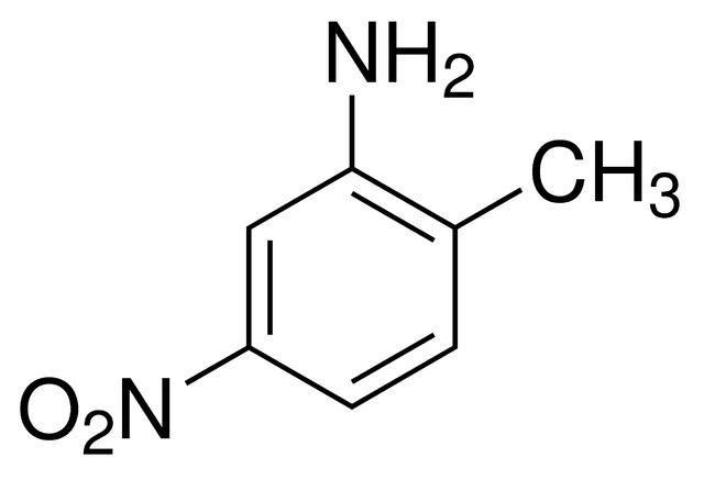 2-methyl-5-nitroaniline; 别名: 2-氨基-4-硝基甲苯 5-硝基邻甲苯胺