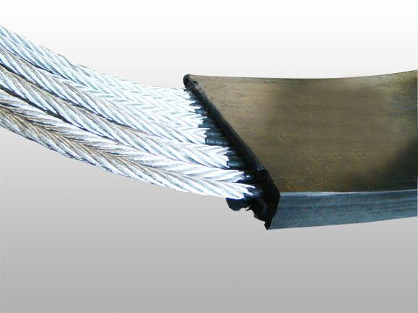 抗撕裂型钢丝绳芯输送带 品牌:青橡 青岛 规格: