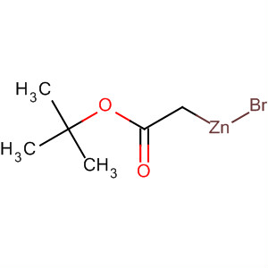 Zinc, bromo[2-(1,1-dimethylethoxy)-2-oxoethyl]- C6H11BrO2Zn (cas 51656-70-3) Molecular Structure