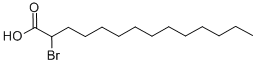 Tetradecanoic acid, 2-bromo-