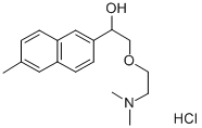 2-Naphthalenemethanol, alpha-((2-(dimethylamino)ethoxy)methyl)-6-methyl-, hydrochloride