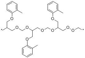 o-Cresol, formaldehyde, epichlorohydrin polymer