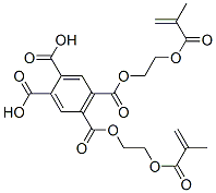 4,5-bis[2-(2-methylprop-2-enoyloxy)ethoxycarbonyl]benzene-1,2-dicarboxylic acid