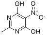 6-hydroxy-2-methyl-5-nitro-3H-pyrimidin-4-one