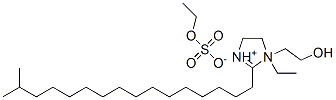 1H-Imidazolium, 1-ethyl-4,5-dihydro-1-(2-hydroxyethyl)-2-isoheptadecyl-, ethyl sulfate (salt)