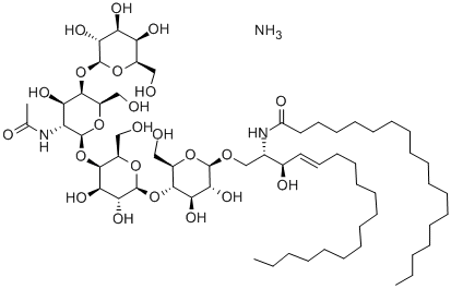 Ceramide, 1-O-[O-b-D-galactopyranosyl-(1®3)-O-2-(acetylamino)-2-deoxy-b-D-galactopyranosyl-(1®4)-O-b-D-galactopyranosyl-(1®4)-b-D-glucopyranosyl]-