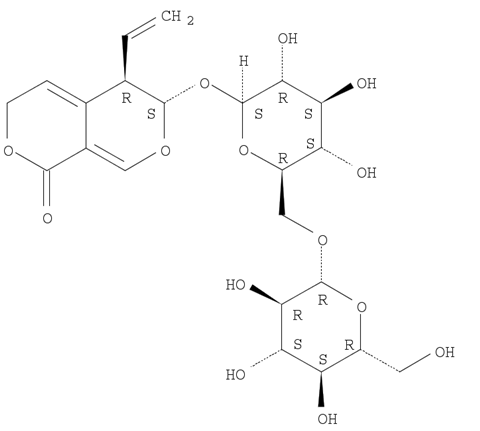 O-β-D-Glucosylgentiopicroside, 6'-