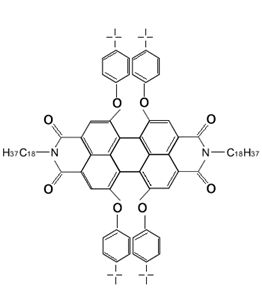 1,6,7,12- tetra - t - butylphenoxy - N - N' - bis(octadecyl) - perylene - 3,4,9,10 - tetracarboxylic dianhydride