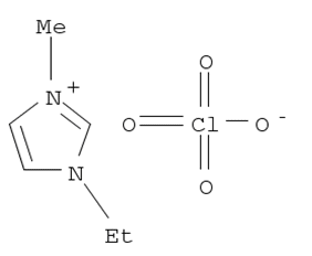 3-ethyl-1-methyl-1,2-dihydroimidazol-1-ium,perchlorate