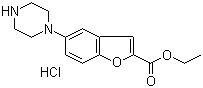 Ethyl 5-piperazin-1-yl-1-benzofuran-2-carboxylate,hydrochloride  