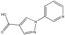 1-pyridin-3-ylpyrazole-4-carboxylic acid