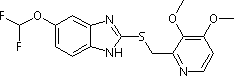 1H-Benzimidazole,6-(difluoromethoxy)-2-[[(3,4-dimethoxy-2-pyridinyl)methyl]thio]-