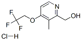 2-Hydroxymethyl-3-methyl-4-(2,2,2-trifluoroethoxy)pyridine hydrochloride
