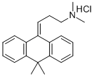 1-Propanamine,3-(10,10-dimethyl-9(10H)-anthracenylidene)-N,N-dimethyl-, hydrochloride (1:1)
