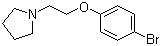 4-[2-Pyrrolidinoethoxy]phenyl bromide
