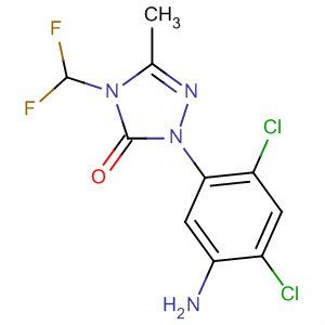 3H-1,2,4-Triazol-3-one,
2-(5-amino-2,4-dichlorophenyl)-4-(difluoromethyl)-2,4-dihydro-5-methyl-