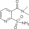 2-aminosulfonyl-N,N-dimethylnicotinamide