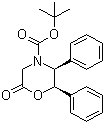 tert-Butyl (2R,3S)-(-)-6-oxo-2,3-diphenyl-4-morpho...