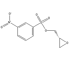 Benzenesulfonic acid, 3-nitro-(2R)-2-oxiranyl-methyl ester