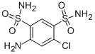 4-amino-6-chloro-1,3-benzenedisulfonamide
