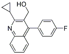 3-Quinolinemethanol, 2-cyclopropyl-4-(4-fluorophen...