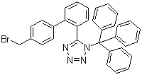n-(Triphenylmethyl)-5-[4'(Bromomethylbiphenyl)-2-YL] Tetrazole
