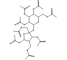 a-D-Glucopyranoside,1,3,4,6-tetra-O-acetyl-b-D-fructofuranosyl, 2,3,4,6-tetraacetate