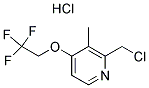 2(Chloromethyl)-3-methyl-4-(2,2,2-trifluoroethoxy)pyridine Hydrochloride