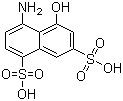 4-amino-5-hydroxynaphthalene-1,7-disulfonic acid