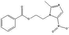 Metronidazole benzoate