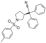 3-(s)-(1-Cyano-1,1-Diphenylmethyl)-1-Tosylpyrrolid...