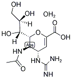 D-Glycero-D-galacto-Non-2-enonicacid, 5-(acetylamino)-4-[(aminoiminomethyl)amino]-2,6-anhydro-3,4,5-trideoxy-