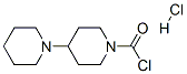 4-piperidin-1-ylpiperidine-1-carbonyl chloride;hydrochloride