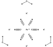 Ferrate(4-),hexakis(cyano-kC)-,potassium, hydrate (1:4:3), (OC-6-11)-