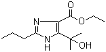 Ethyl 4-(1-hydroxy-1- methylethyl)-2-propyl- imidazole-5-carboxylate