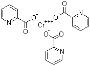 (C18H12CrN3O6) Chromium,tris(2-pyridinecarboxylato-kN1,kO2)- (9CI);Chromium, tris(picolinato)- (7CI,8CI);2-Pyridine...