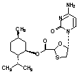 5-(4-氨基-2-氧代-2h-嘧啶-1-基)-[1,3]1,3-氧硫杂环戊-2-甲酸孟酯 147027-10-9 hplc≥98% 