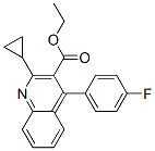 Ethyl 2-cyclopropyl-4-(4-fluorophenyl)quinoline-3-carboxylate