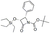 tert-butyl (3R,4S)-2-oxo-4-phenyl-3-triethylsilyloxyazetidine-1-carboxylate