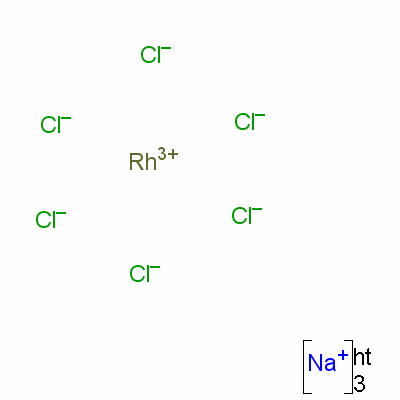 Sodium hexachlororhodate (III) hydrate