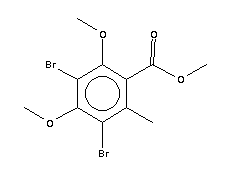 methyl 3,5-dibromo-2,4-dimethoxy-6-methylbenzoate