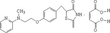 馬來酸羅格列酮/羅格列酮馬來酸鹽/155141-29-0