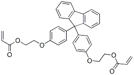 2-Propenoic acid,1,1'-[9H-fluoren-9-ylidenebis(4,1-phenyleneoxy-2,1-ethanediyl)] ester